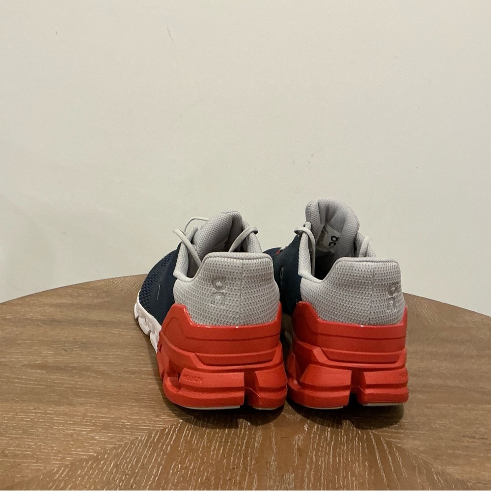 On Cloudflyer 21.99567 Sneakers Men's Midnight Rust Speedboard Running Shoes - Picture 8 of 9